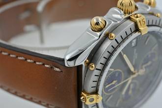 Thumbnail von Breitling Chronomat Chronograph Stahl/Gold B13047 Grey Dial