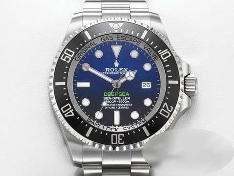  Rolex Sea-Dweller Deepsea Deep Blue 126660 2020 Stahl Automatik Taucheruhr Stainless Steel Oyster-band Chronometer Black-blue Dial 