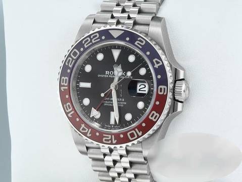  Rolex GMT-Master II 126710blro 2018 Lc100 Edelstahl Automatik Stahl Stainless Steel Jubilé-band Chronometer Oyster Black Dial 