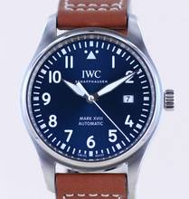 Thumbnail von IWC Fliegeruhr Mark XVIII Fliegeruhr Mark 18 Petit Prince Flieger blue Automatic 40mm B+P