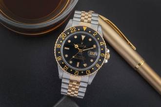 Thumbnail von Rolex GMT-Master Stahl / Gold Automatik Herrenuhr Oyster Perpetual Ref. 16753