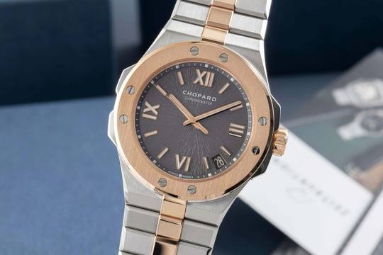  Chopard Alpine Eagle Stahl/Gold Automatik Ref. 298600-6001 B&P 2021 