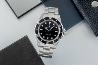 Thumbnail von Rolex Submariner (No Date) Stahl Automatik Herrenuhr Ref. 114060 Box