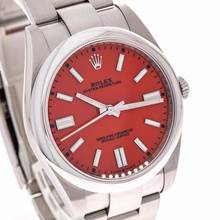 Thumbnail von Rolex Oyster Perpetual 41 Red – 124300 – like NEW – 2020 Full Set