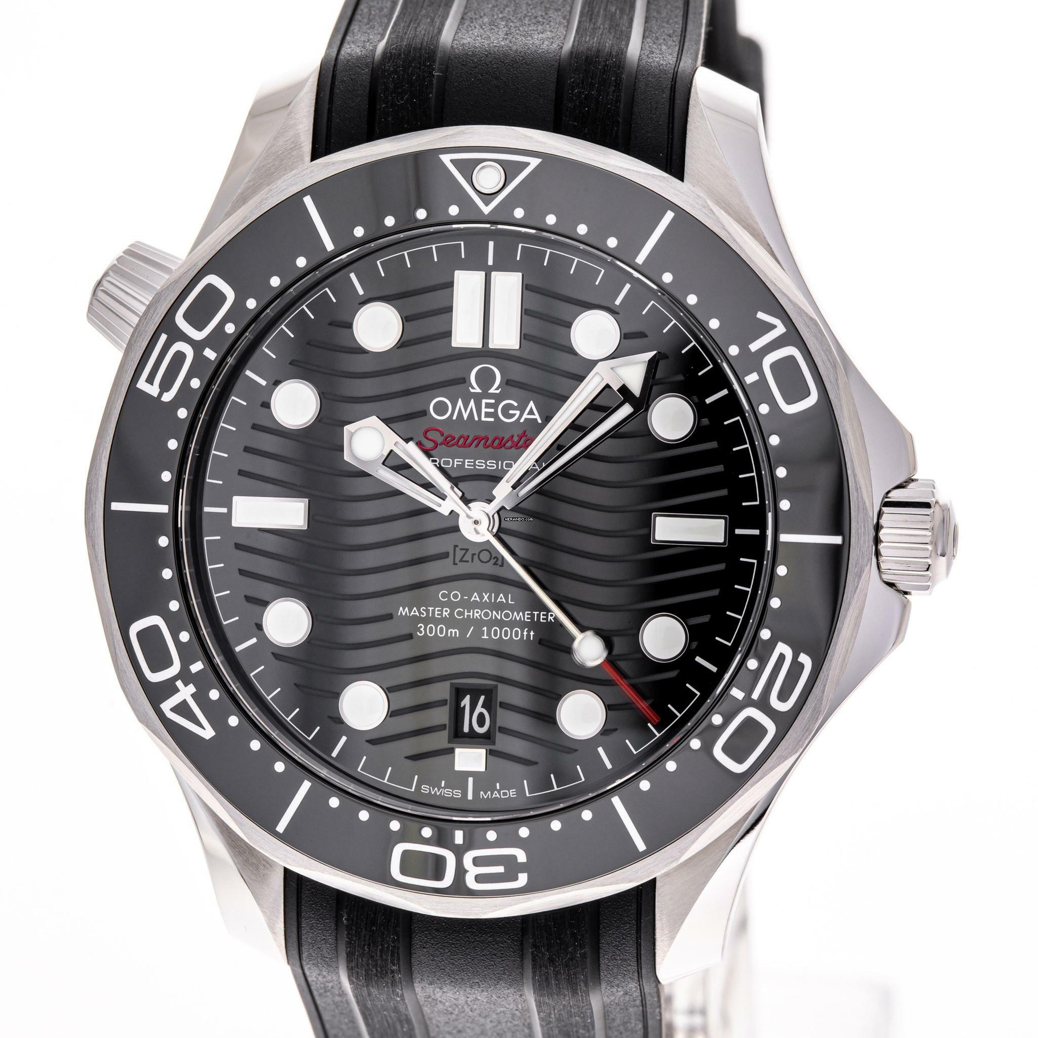 Omega Seamaster Diver 300 M Black 42 – 210.30.42.20.01.001 – NEW & Unworn – 01/2026 Full Set