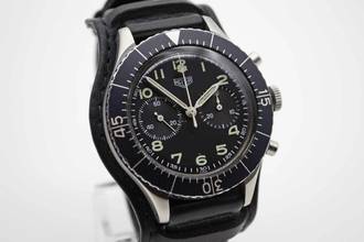 Thumbnail von Heuer Bundeswehr Flyback Chronograph 1550SG