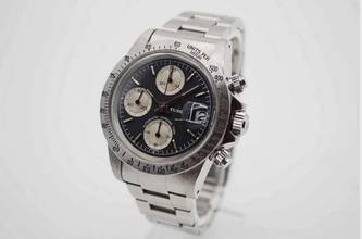 Thumbnail von Tudor Oysterdate Big Block 94300 Solo Dial mit neuem Service aus 1979