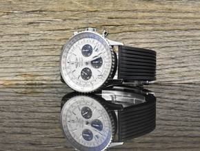 Thumbnail von Breitling Navitimer 01 Special Edition Panda / Rubber / Automatik - Full Set 2018