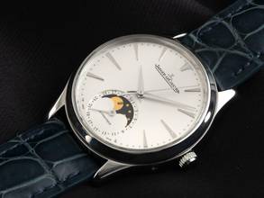 Thumbnail von Jaeger-LeCoultre Master Ultra Thin Moon Ref.Q1258420 2017 Full Set wie Neu Vintage Master Ultra Thin Moon Krokoleder Faltschließe