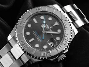 Thumbnail von Rolex Yacht-Master 37 Medium Ref.268622 2024 Full Set Ungetragen Yacht-Master Medium Stahl 950 Platin Rhodium