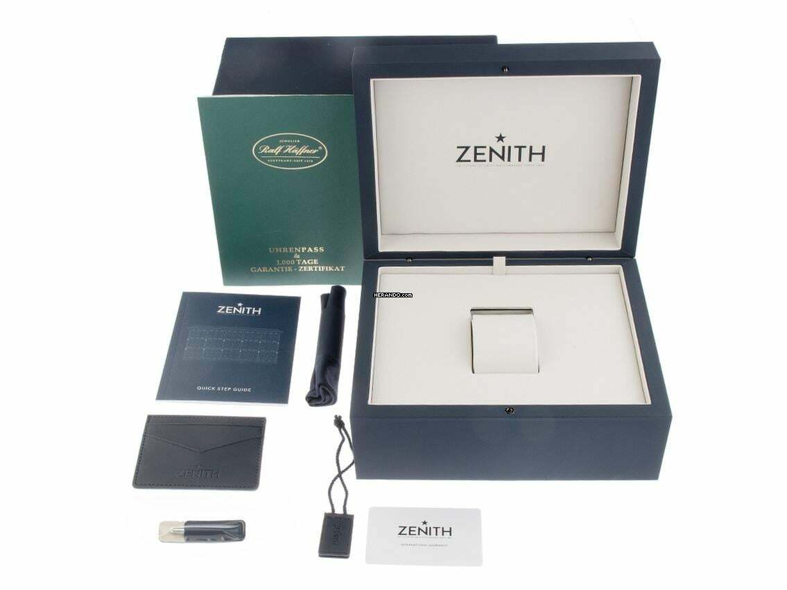 Zenith Chronomaster Original Mondphase Ref.03.3400.3610/38.M3200 2026 Full Set Ungetragen Chronomaster Original Mondphase