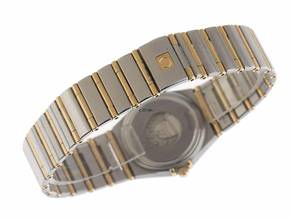 Thumbnail von Omega Constellation Ladies Lady Ref.12777000 2001 Full Set original unpoliert Constellation Lady Diamanten Perlmutt