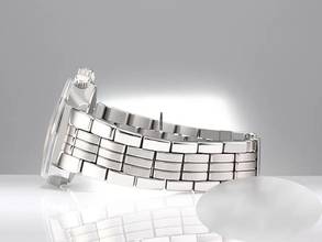 Thumbnail von Jaeger-LeCoultre AMVOX Aston Martin 190.8.97 2010 Edelstahl Automatik Alarm Steel Black Dial