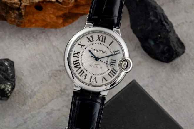  Cartier Ballon Bleu 36mm de Cartier Automatik Edelstahl Ref. W69017Z4 3284 B&P 2020 