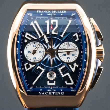  Franck Muller Yachting Chronograph Rosegold Fullset 