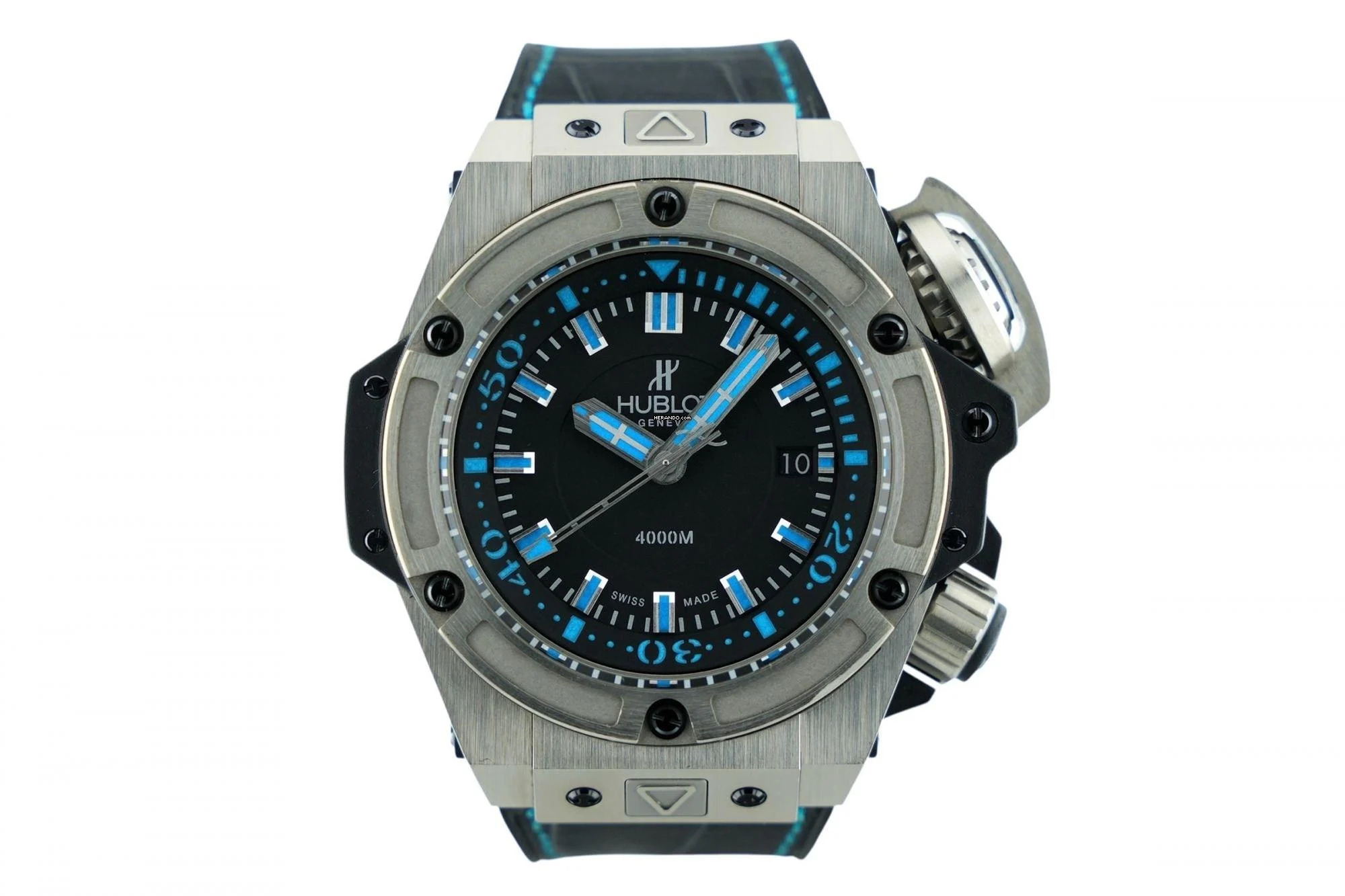 Hublot King Power Oceanographic 4000 48MM - Aruba Edition - 24 Months Warranty 731.NX.1170.GR.CARI2 2017