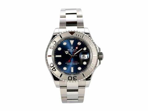  Rolex Yacht-Master 40 mm Edelstahl / Platin Ref. 126622 Blau 