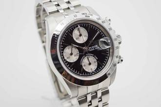 Thumbnail von Tudor Prince Date Chronograph 79280 Newman Dial Box & Papiere