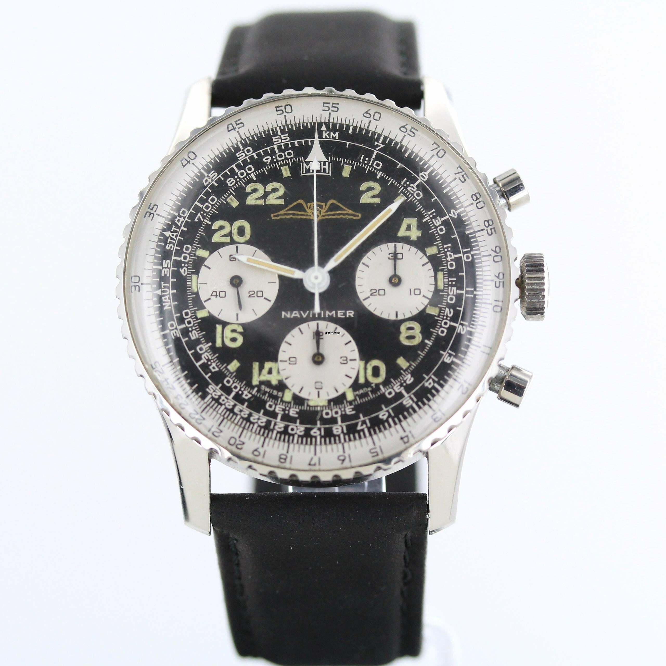 Breitling Navitimer Cosmonaute Ref. 809//STEEL//VINTAGE//#KS