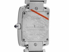 Thumbnail von Cartier Tank Française MM Medium Modell Ref.3217 2016 Box sehr gut Vintage Tank Francaise MM Medium Modell Diamanten