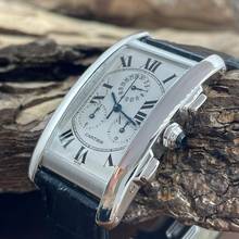 Thumbnail von Cartier Tank Américaine Tank Americaine Chronograph - FULLSET 2002 - Ref. W2603356