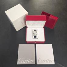 Thumbnail von Cartier Tank Américaine Tank Americaine Chronograph - FULLSET 2002 - Ref. W2603356