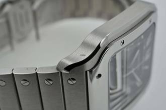 Thumbnail von Cartier Santos de Cartier Large Black Dial WSSA0096