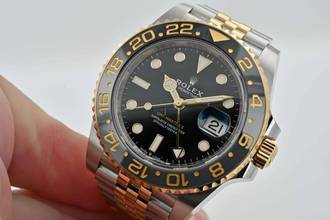 Thumbnail von Rolex GMT-Master II 126713GRNR Steel Gold Grey Black