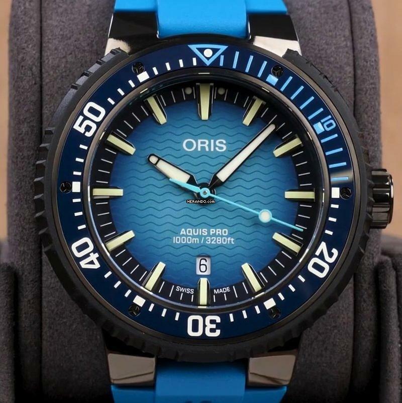 Oris Aquis Pro 1000m NEW FULL SET