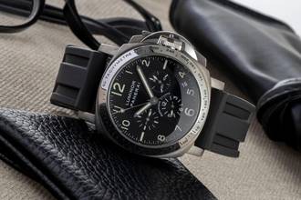 Thumbnail von Panerai Luminor Chrono 40 Titan Chronograph Automatik Herrenuhr Ref. PAM00074