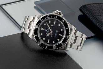 Thumbnail von Rolex Submariner (No Date) Stahl Automatik Herrenuhr Ref. 114060 Box