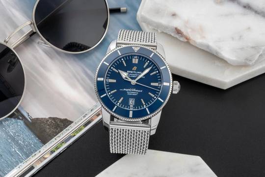  Breitling Superocean Heritage II 46 Stahl AutomatikRef. AB2020161C1A1 B&P 2020 