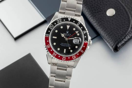  Rolex GMT-Master II Coke Automatik Herrenuhr Ref. 16710 X-Serie Klassiker 