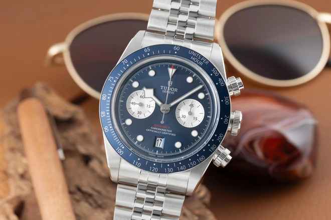  Tudor Black Bay Chrono Chronograph Stahl Automatik Ref. 79360B-0002 B&P 2024 