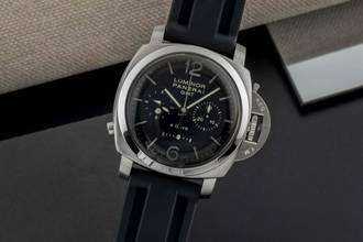 Thumbnail von Panerai Luminor 1950 8 Days Chrono Monopulsante GMT Ref. PAM00275