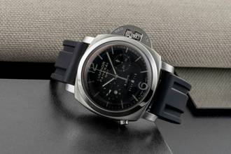 Thumbnail von Panerai Luminor 1950 8 Days Chrono Monopulsante GMT Ref. PAM00275