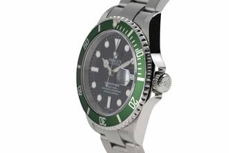 Thumbnail von Rolex Submariner Date Kermit Automatik Herrenuhr Swiss Made Dial Ref. 16610LV