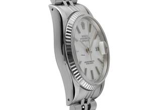 Thumbnail von Rolex Datejust 36 White Dial Stahl Weissgold Automatik Jubilee Ref 16234 L-Serie