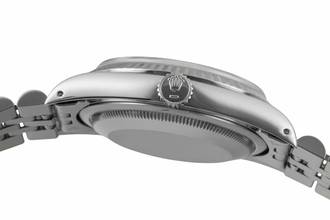 Thumbnail von Rolex Datejust 36 White Dial Stahl Weissgold Automatik Jubilee Ref 16234 L-Serie