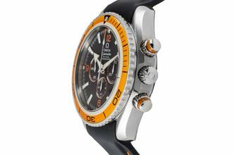 Thumbnail von Omega Seamaster Planet Ocean Chronograph Stahl Automatik Ref. 2218.50