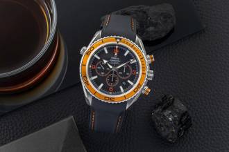 Thumbnail von Omega Seamaster Planet Ocean Chronograph Stahl Automatik Ref. 2218.50