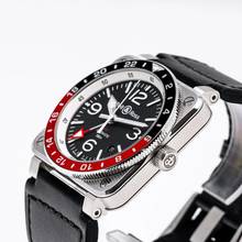 Thumbnail von Bell & Ross BR 03 BR0393 GMT 42mm – BR0393-BL-ST/SCA – like NEW – 10/2025 Full Set