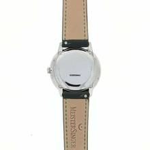 Thumbnail von Meistersinger NEO Einzeiger Automatikuhr NES903 mit Lederband Tannengrün