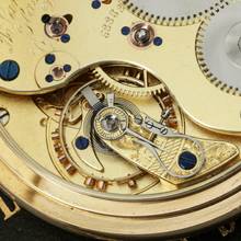 Thumbnail von A. Lange & Söhne Qualität 1A 18k Gold Taschenuhr Retailed by F. Krüssmann y Cia. Rio de Janeiro 1906 Hergestellt für den Südamerikanischen Markt