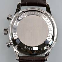 Thumbnail von IWC Portugieser Chronograph Portuguese IW3714 Chronograph silver dial 2008 Full Set