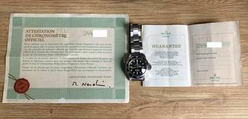 Thumbnail von Rolex Submariner (No Date) 5512 Serif 4 Lines dial 1970's Full Set