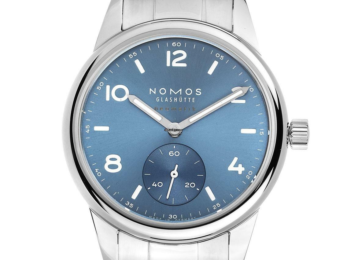 NOMOS Club Neomatik Glashütte Club Sport Neomatik Polar Ref.750 2026 Full Set Neu Club Sport Neomatik Polar