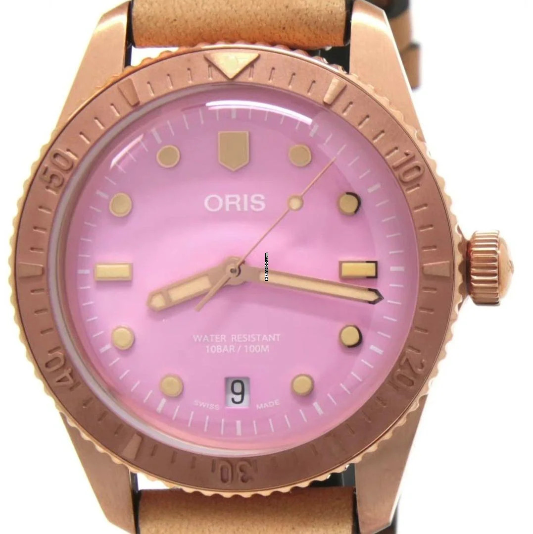 Oris Divers Sixty Five Cotton Candy NEW FULL SET