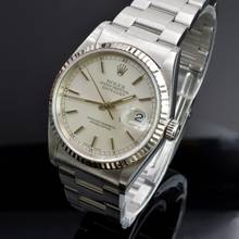 Thumbnail von Rolex Datejust 36 16234 Soleil silver dial 2002 Full Set
