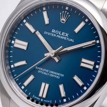 Thumbnail von Rolex Oyster Perpetual 41 Candy Blue – 134300 – like NEW – 06/2025 Full Set